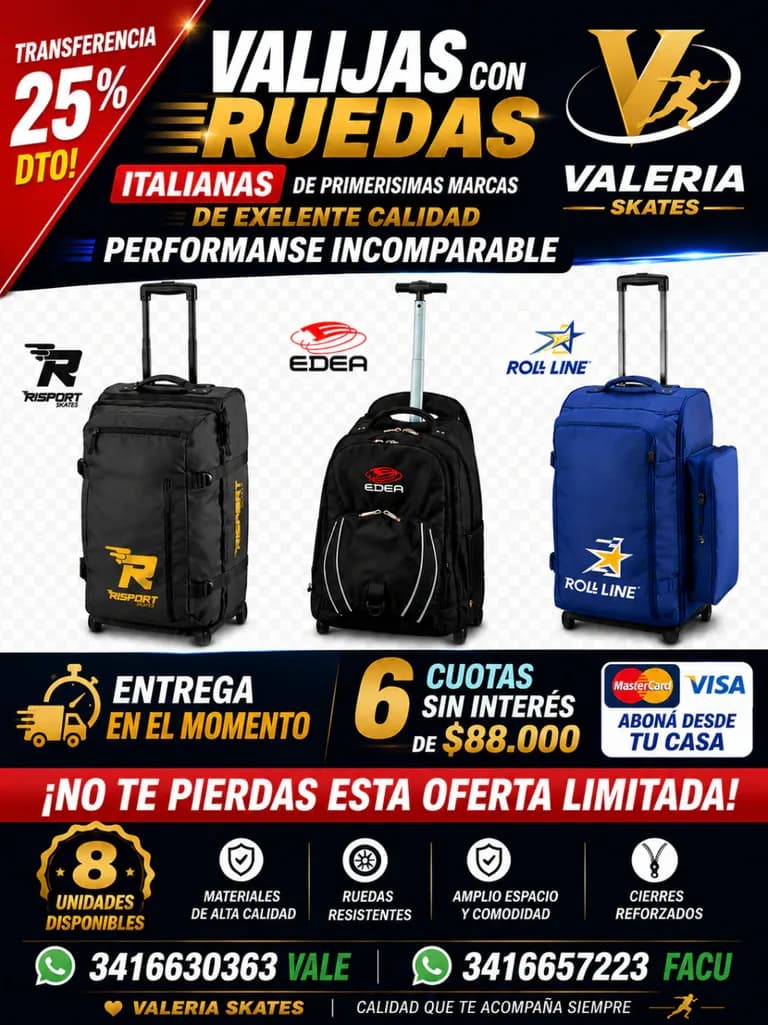 VALIJAS IMPORTADAS 3 MODELOS SUPER REFORZADAS ENTREGA EN EL MOMENTO